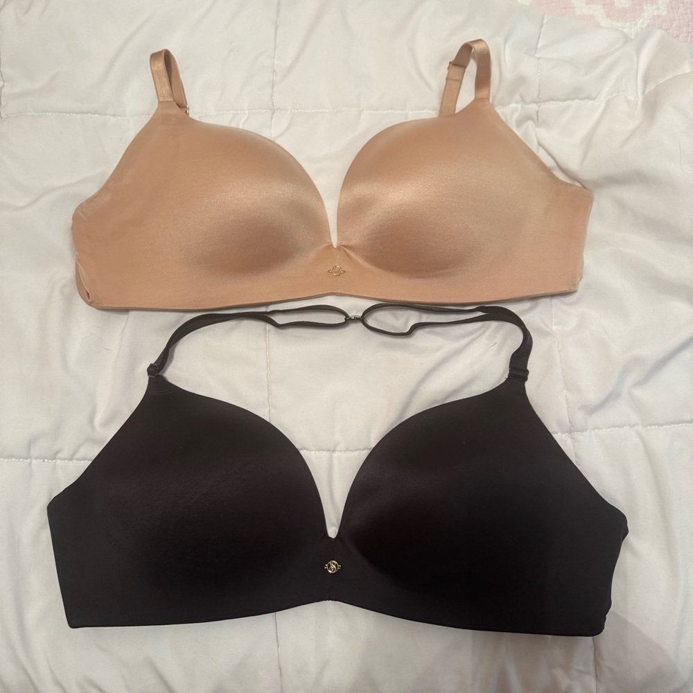 Victoria's Secret Black and Tan Bras Collection